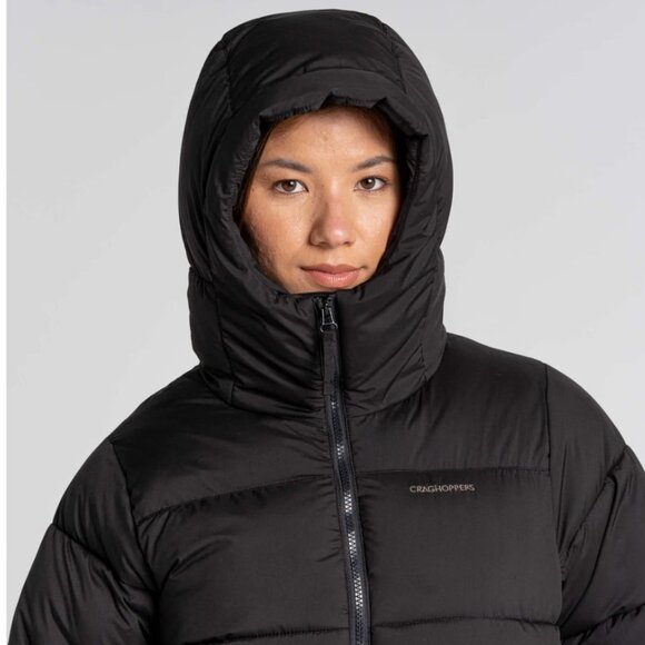NEW! Craghoppers Women's Narlia Insulated Hooded Jacket - Size US 10 / Large - Picture 8 of 10